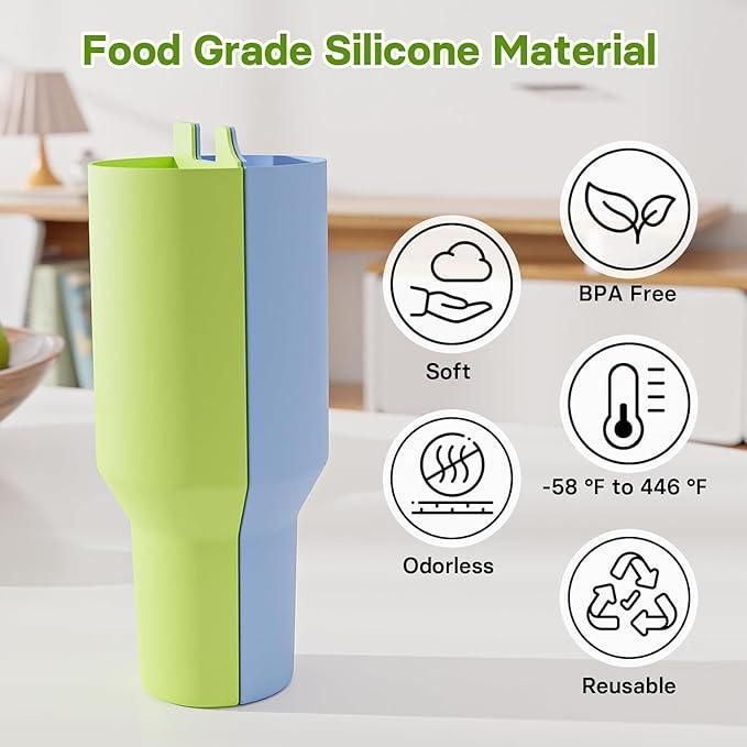 2 In 1 Drink Separator Silicone Liner Compatible With Stanley Cup