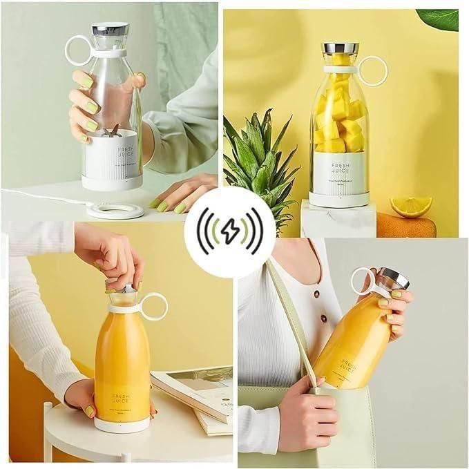 Juice Blender | USB Rechargeable Travel Juicer (380ml)
